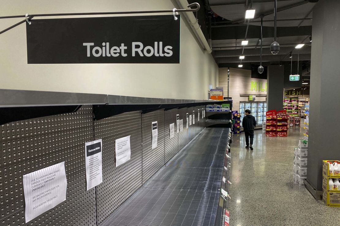 Supermarkets in Australia are largely selling out of toilet paper due to novel coronavirus fears. An Australian newspaper even printed out eight extra pages in a recent edition to serve as emergency toilet paper. 