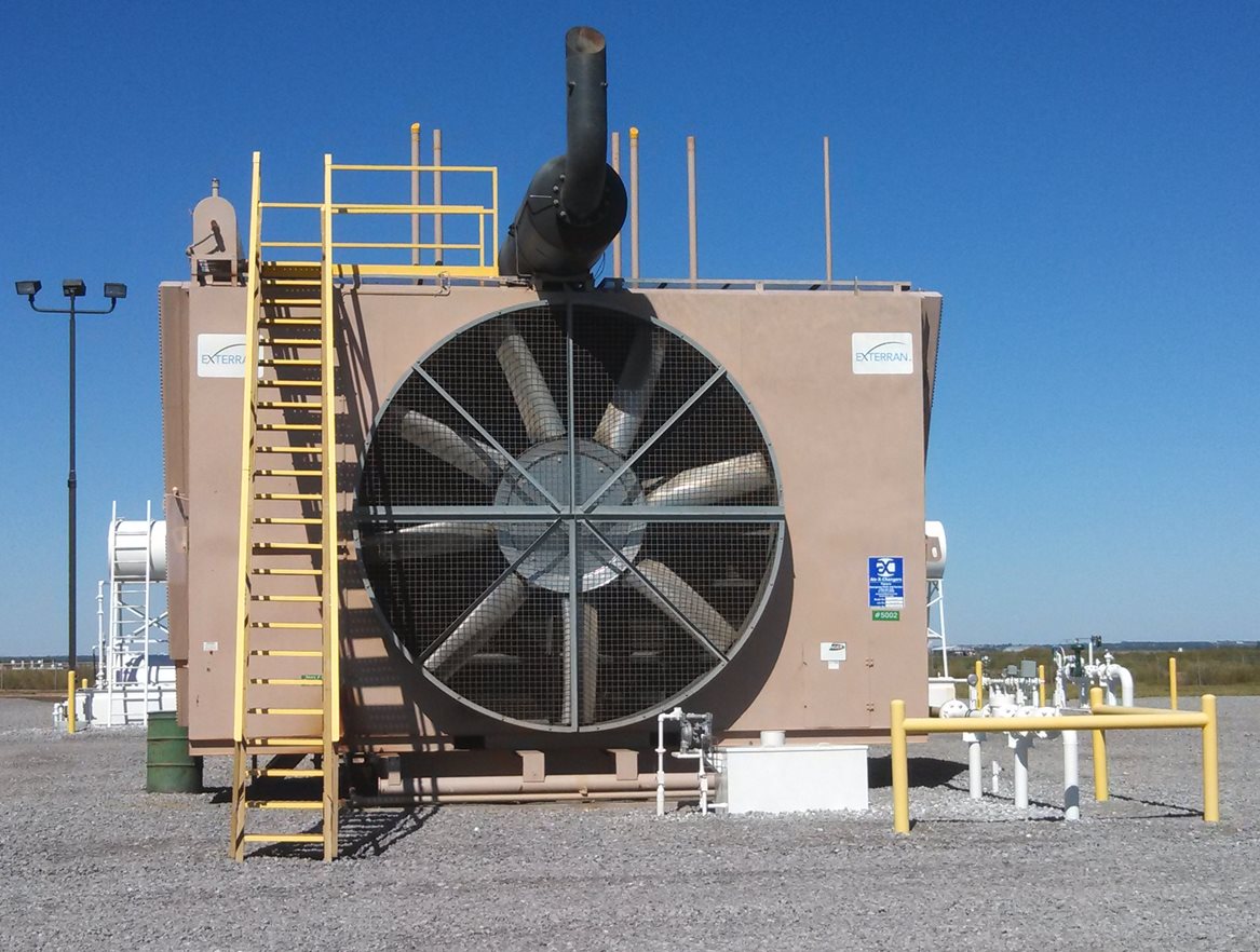 model EH air cooled heat exchanger