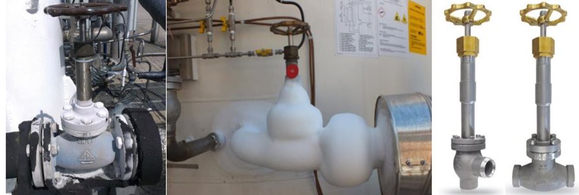 cryogenic globe valves