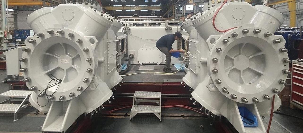 Hydrogen reciprocating compressor