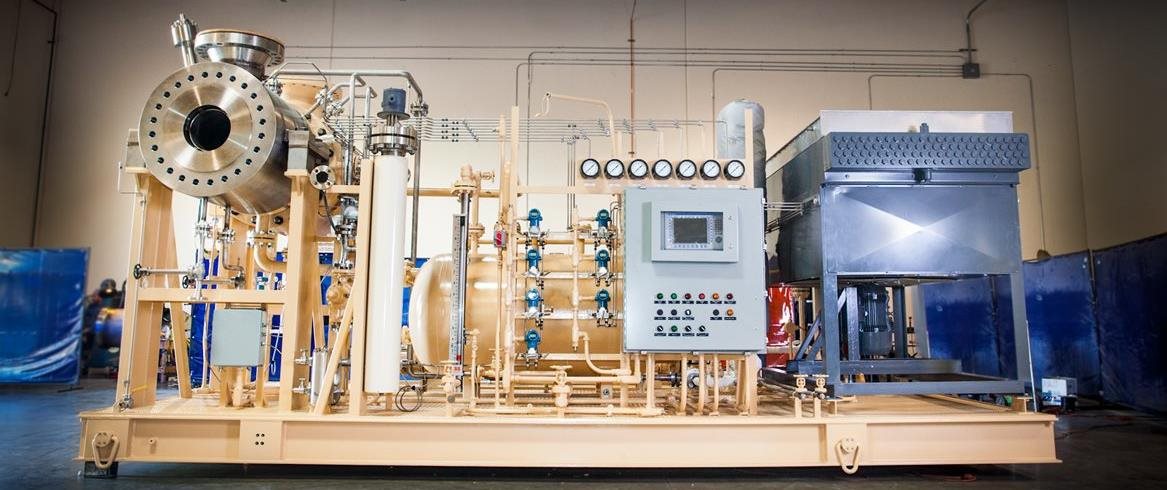 turboexpander for ethylene