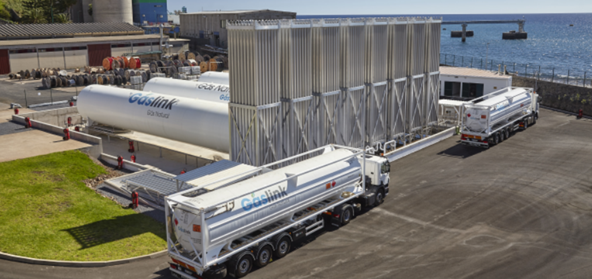 LNG virtual pipeline